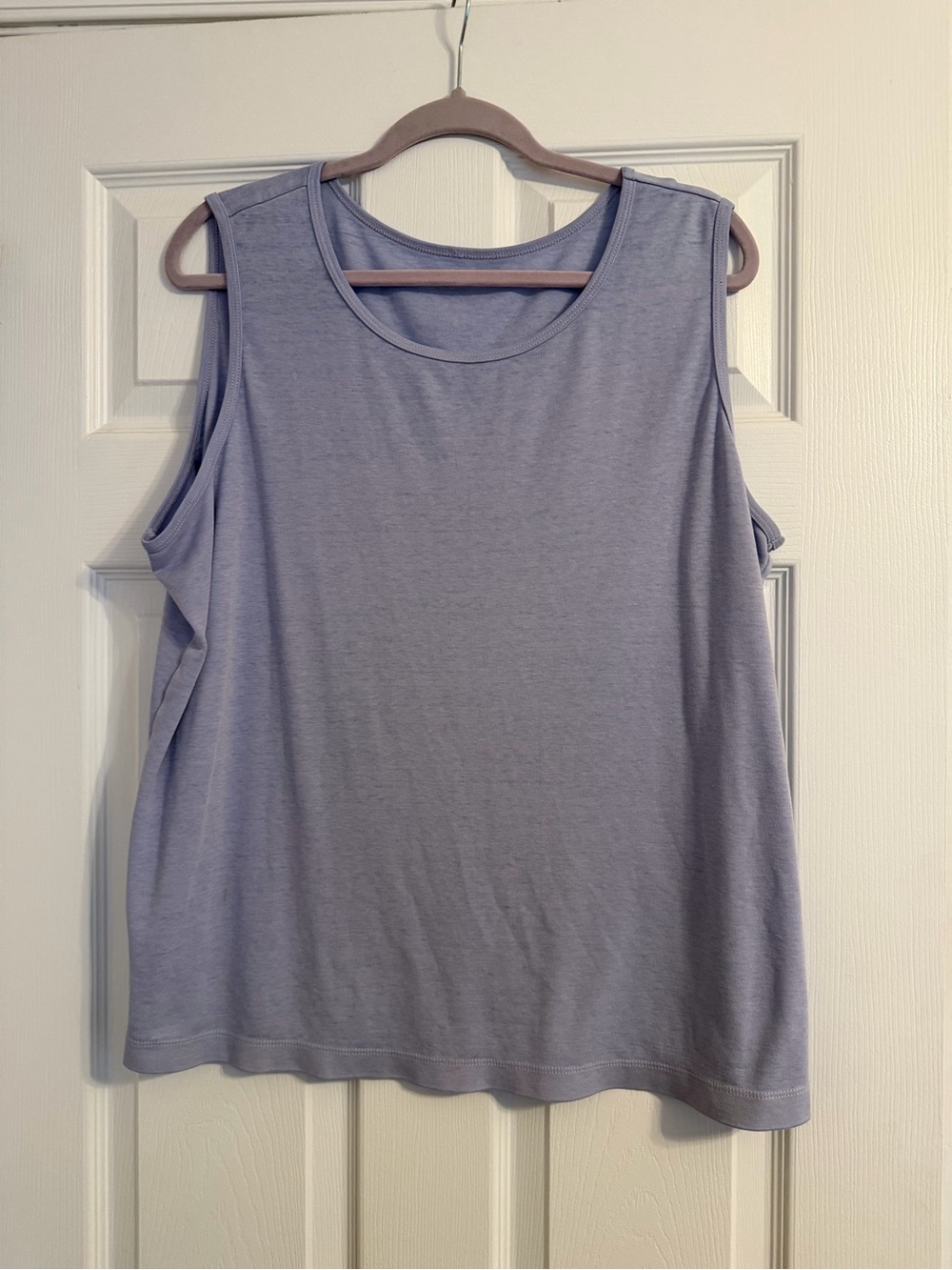 Source Unknown Lavender Scoop Neck Sleeveless Tank